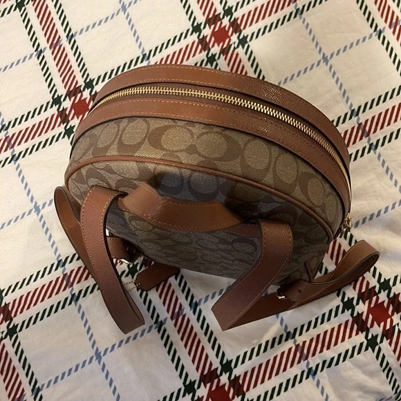 COACH Kenley Backpack In Signature with Stripe